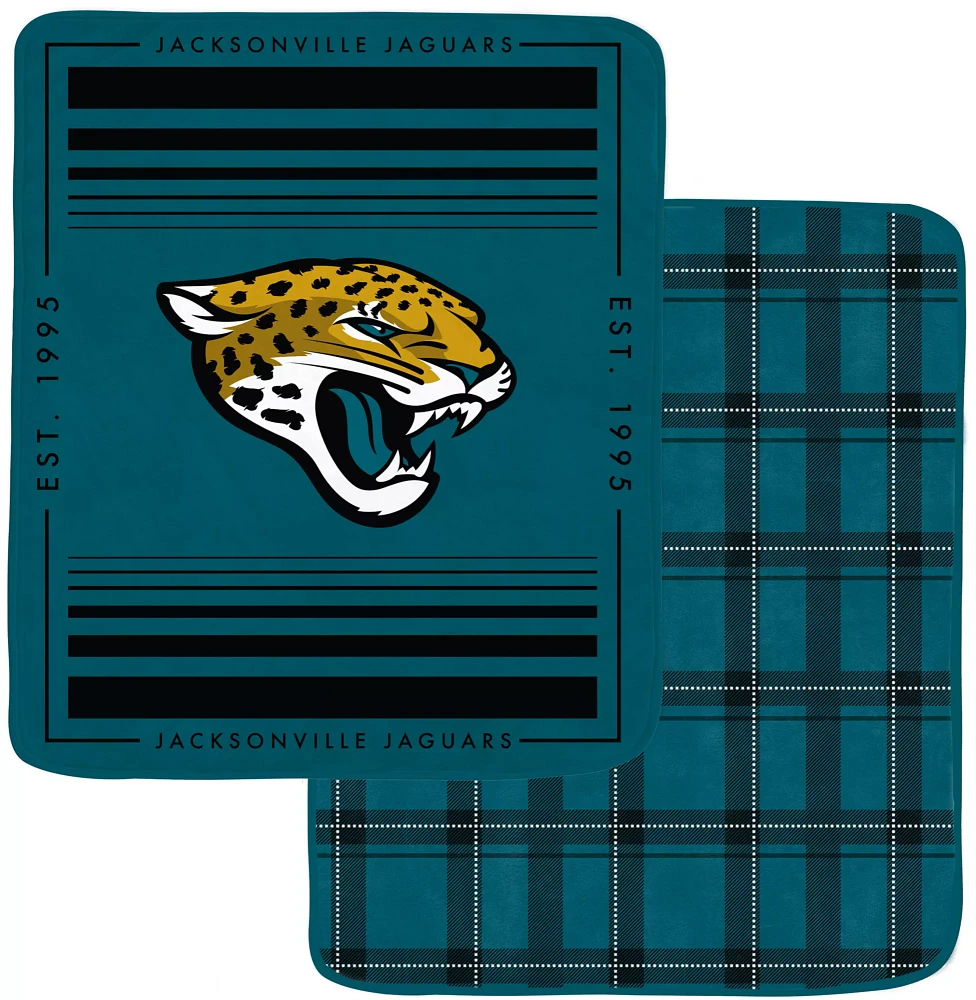 Pegasus Sports Jacksonville Jaguars Double Sided Blanket