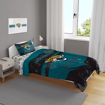 Pegasus Sports Jacksonville Jaguars 4-Piece Twin Bedding Set