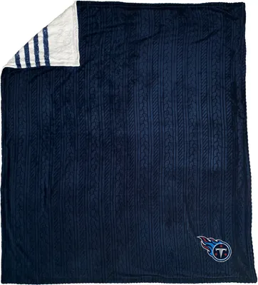 Pegasus Sports Tennessee Titans Sherpa Back Blanket