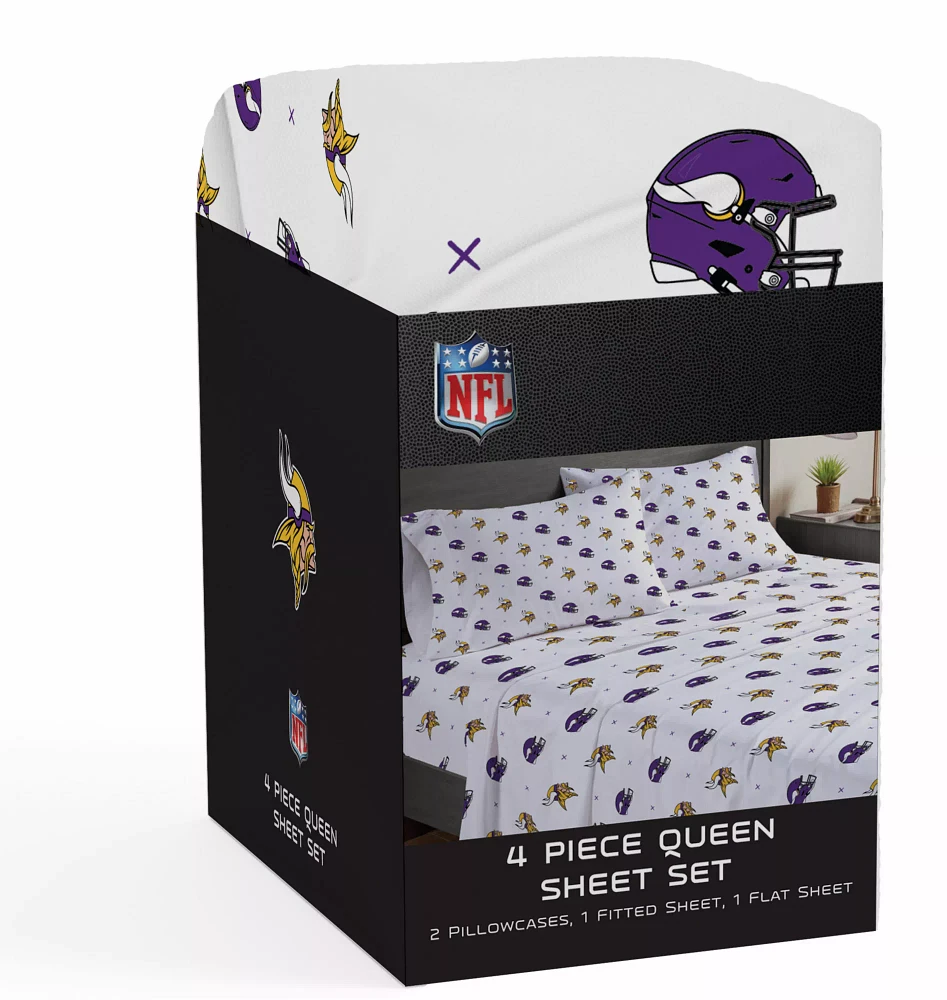 Pegasus Sports Minnesota Vikings Sheet Set