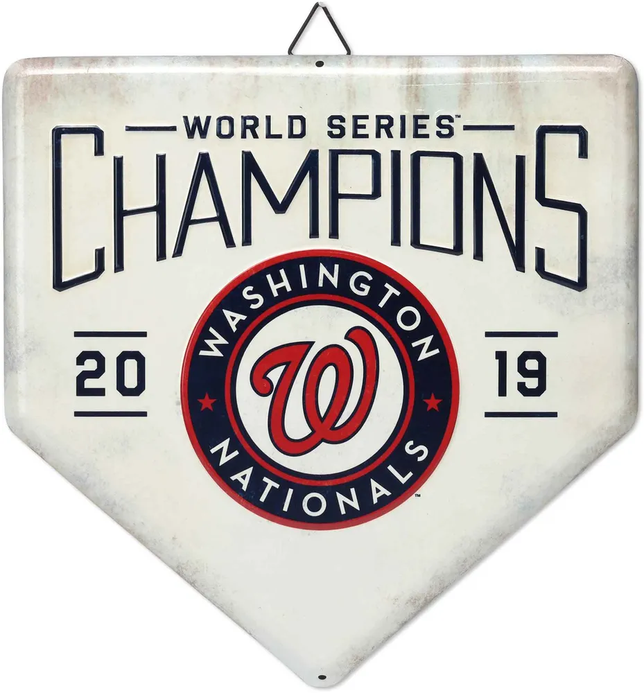 Dick's Sporting Goods Open Road Brands Washington Nationals Home Plate Wall  Sign