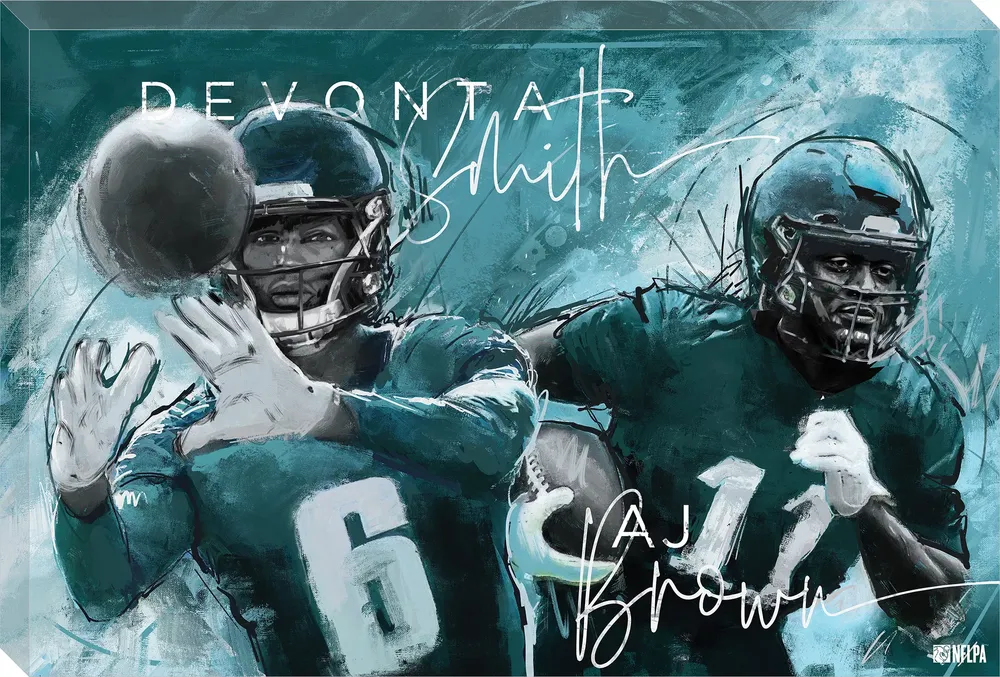 Open Road Philadelphia Eagles 23'' x 15'' Canvas