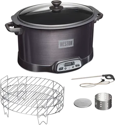 Weston 2-in-1 Indoor Smoker & Slow Cooker