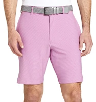 Walter Hagen Men's Performance 11 Micro Lines Golf Shorts