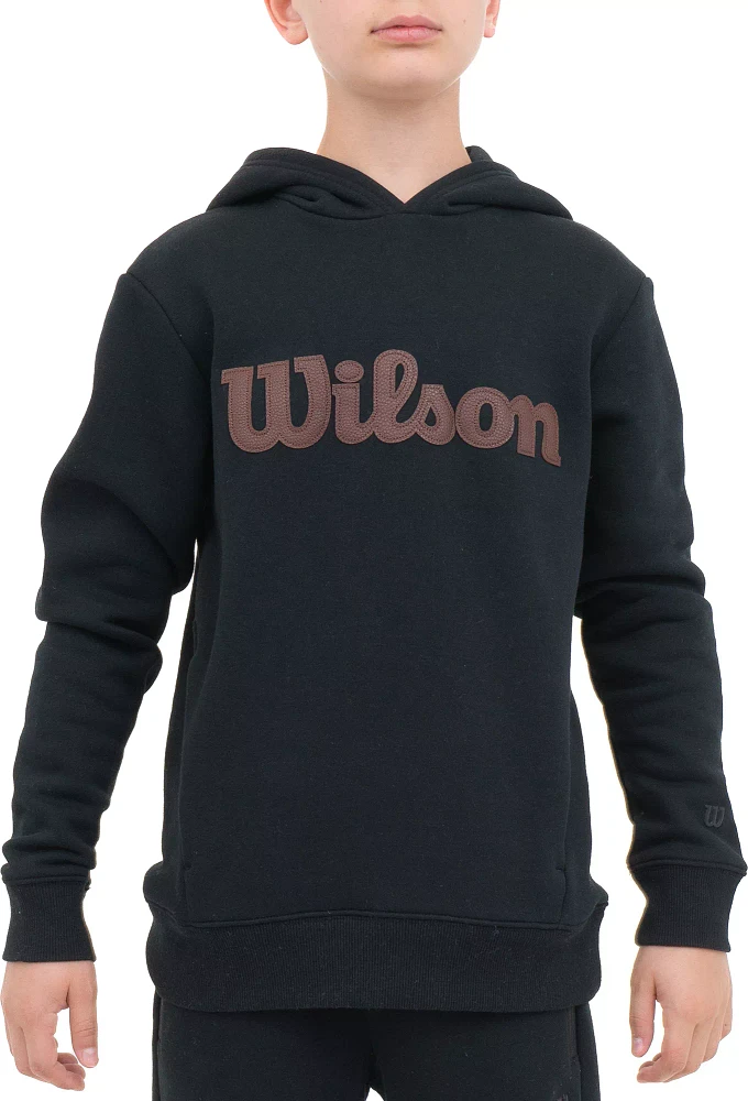 Wilson Kids' Football Logo Fleece Hoodie