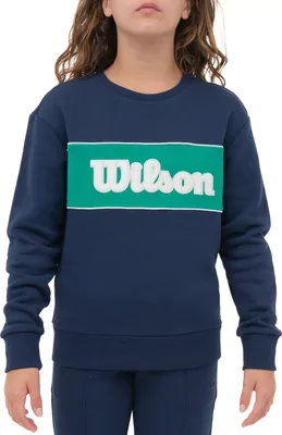 Wilson Kids' Colorblock Fleece Crew