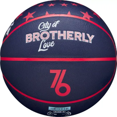 Wilson 2023-24 City Edition Philadelphia 76ers Full Size Collector Basketball