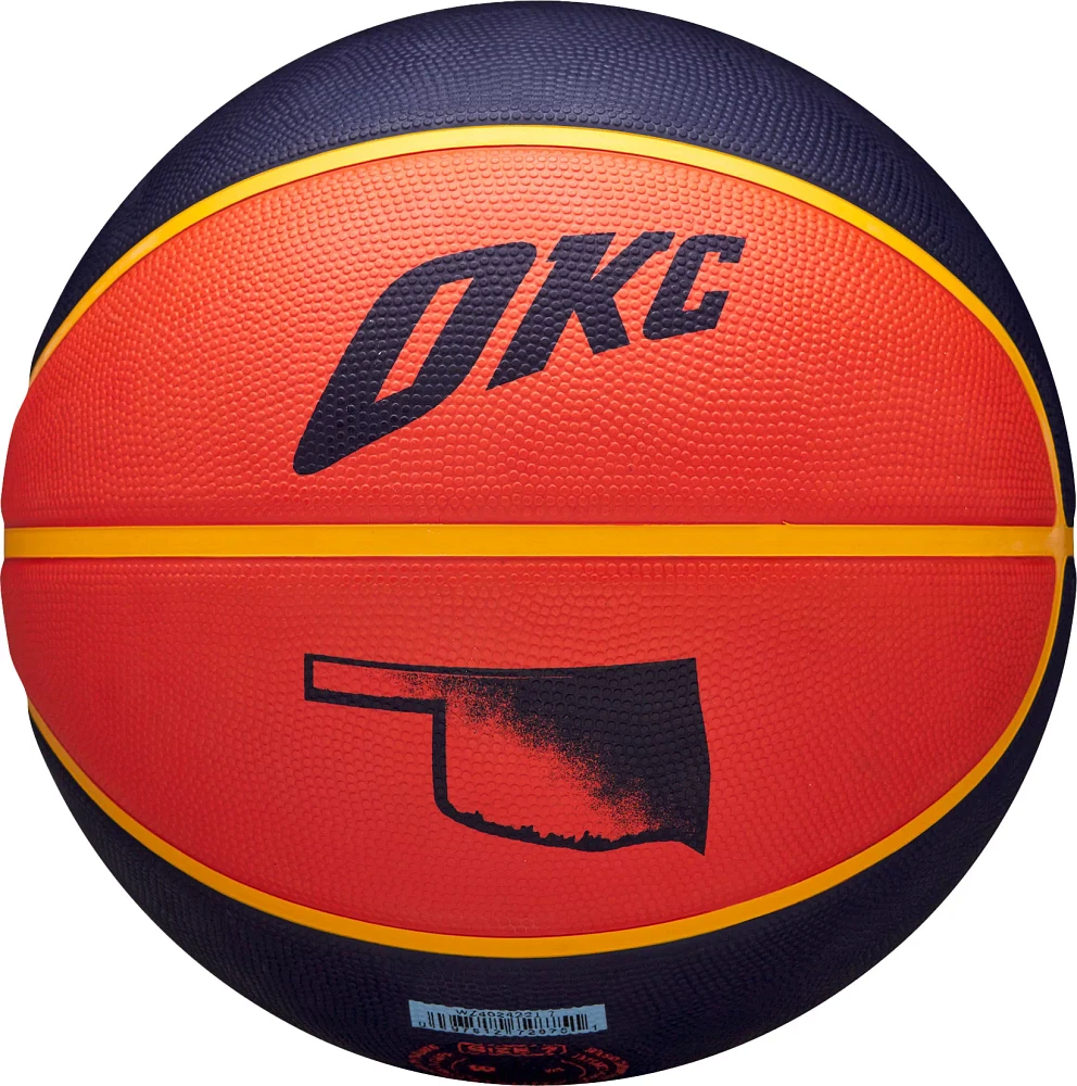 Wilson 2023-24 City Edition Oklahoma City Thunder Full Size Icon Basketball