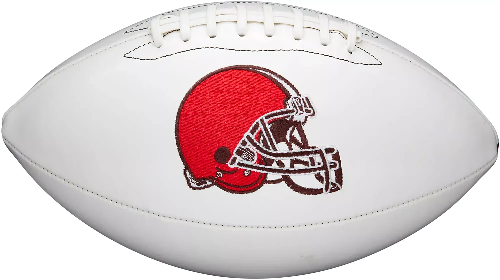 Wilson Cleveland Browns Autograph Official Size 11'' Football