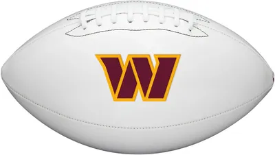 Wilson Washington Commanders Autograph Official Size 11'' Football