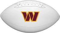 Wilson Washington Commanders Autograph Official Size 11'' Football