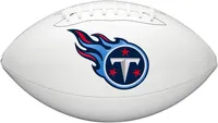 Wilson Tennessee Titans Autograph Official Size 11'' Football