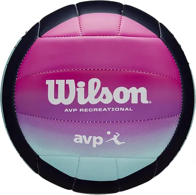 Wilson AVP Oasis Blue and Purple Volleyball