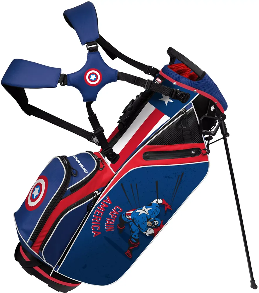 WinCraft Captain America Caddie Stand Bag