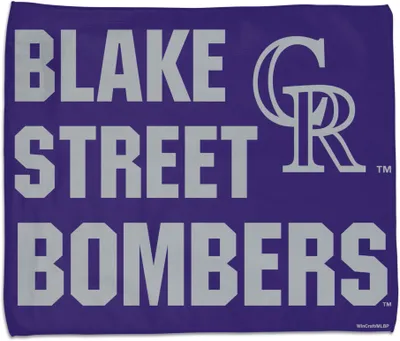 WinCraft Colorado Rockies Purple Rally Towel