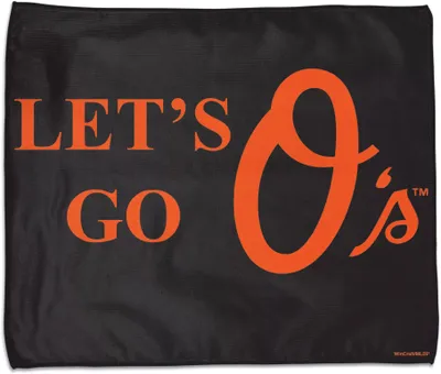 WinCraft Baltimore Orioles Black Rally Towel