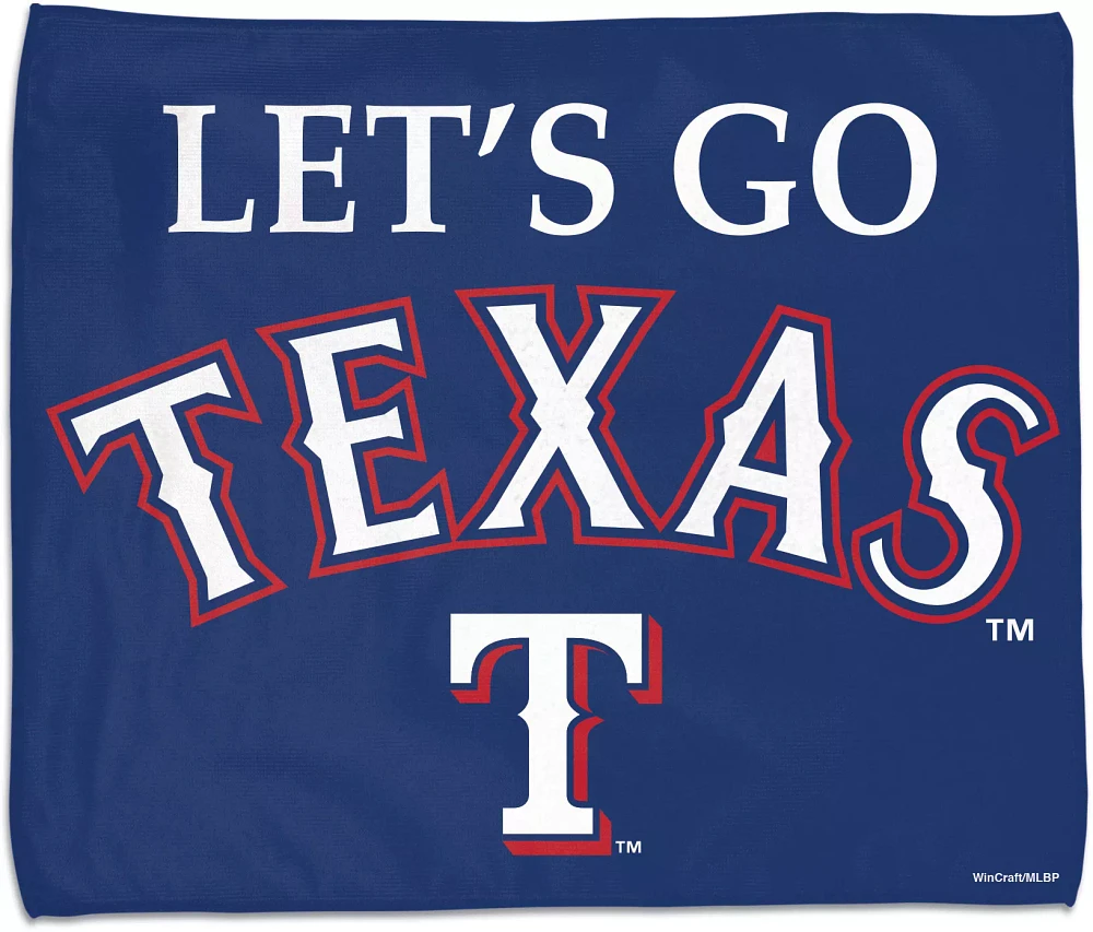 WinCraft Texas Rangers Blue Rally Towel