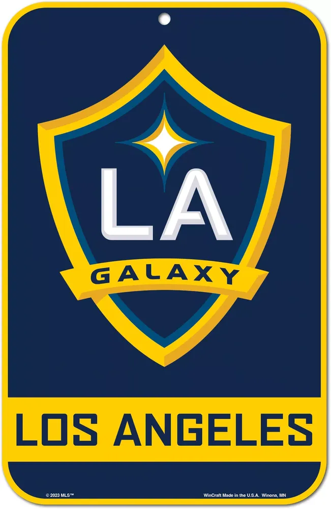 WinCraft Los Angeles Galaxy Plastic Sign