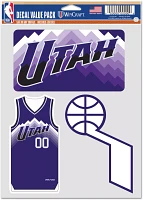 WinCraft 2023-24 City Edition Utah Jazz 3pack Decal Stickers