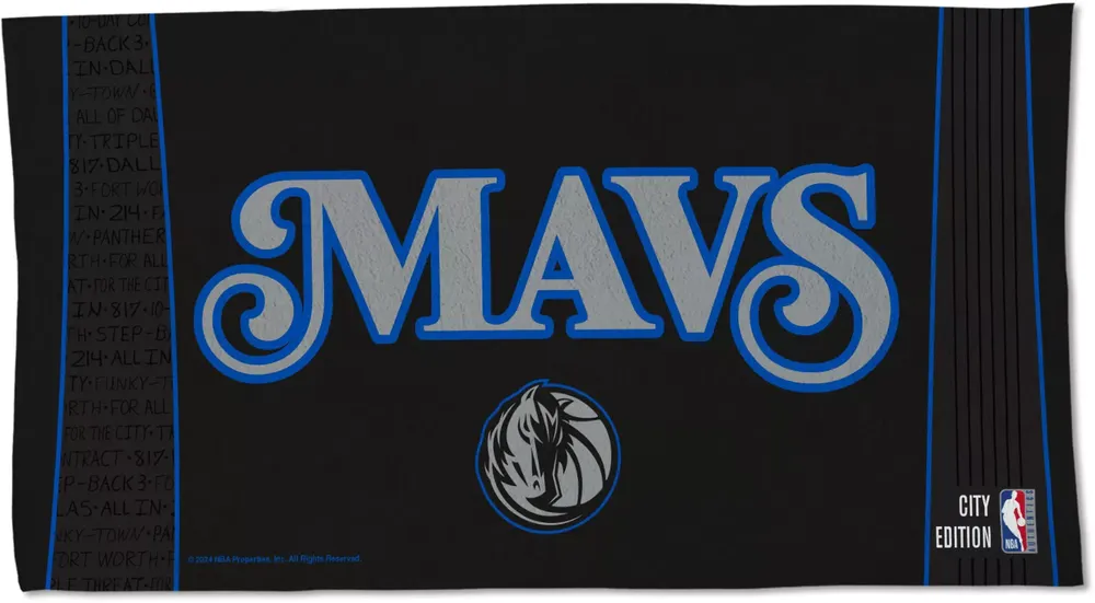 WinCraft 2023-24 City Edition Dallas Mavericks Locker Room Towel