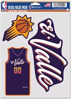 WinCraft 2023-24 City Edition Phoenix Suns 3pack Decal Stickers