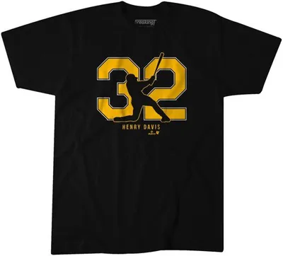 BreakingT Men's Pittsburgh Pirates Henry Davis Graphic T-Shirt