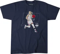 BreakingT Men's UConn Huskies Blue Paige Bueckers Star T-Shirt