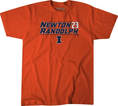 Nike Men's Illinois Fighting Illini Orange Newton Randolph T-Shirt