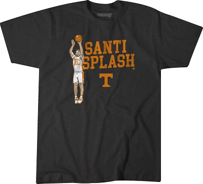 BreakingT Adult Tennessee Volunteers Black Santiago Vescovi 'Santi Splash' T-Shirt