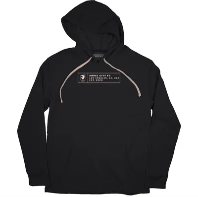 BreakingT Angel City FC MicroPrint Black Pullover Hoodie