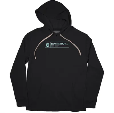 BreakingT NJ/NY Gotham FC MicroPrint Black Pullover Hoodie