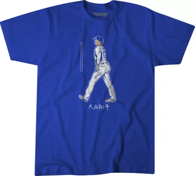 BreakingT Youth Los Angeles Dodgers Shohei Ohtani 'Bat Flip' Graphic T-Shirt