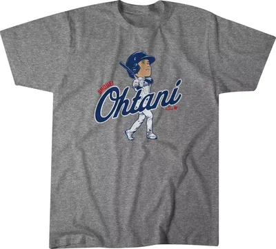 BreakingT Youth Los Angeles Dodgers Shohei Ohtani Caricature Graphic T-Shirt