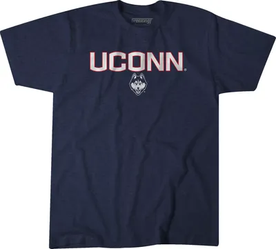 BreakingT Youth UConn Huskies Blue Wordmark T-Shirt
