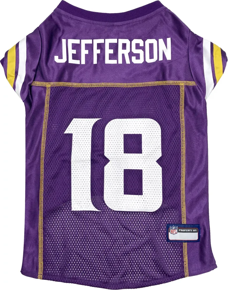 Pets First NFL Minnesota Vikings Justin Jefferson Pet Jersey