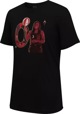 Stadium Essentials Adult Las Vegas Aces Jackie Young #0 Black T-Shirt