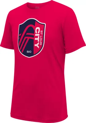 Stadium Essentials Adult St. Louis City SC Origins Red T-Shirt