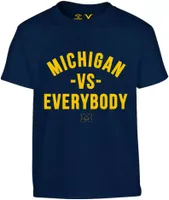 Michigan vs. Everybody Youth Wolverines Navy T-Shirt