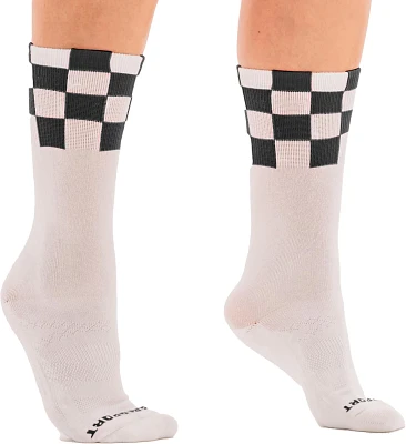 Foray Golf Women's Checkered Crew Socks
