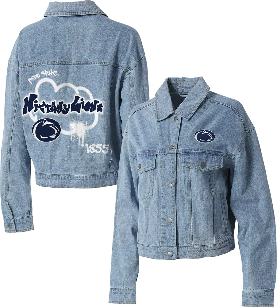 WEAR by Erin Andrews Women's Penn State Nittany Lions Denim Jacket