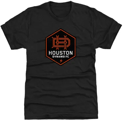 500 Level Houston Dynamo Vintage Logo Black T-Shirt