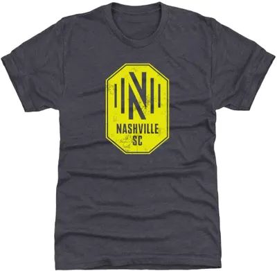 500 Level Adult Nashville SC Vintage Logo Navy T-Shirt