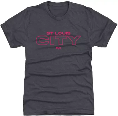 500 Level St. Louis City SC Wordmark Grey T-Shirt