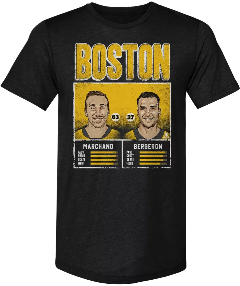 500 Level Boston Bruins Bergeron/Marchand Duo Black T-Shirt