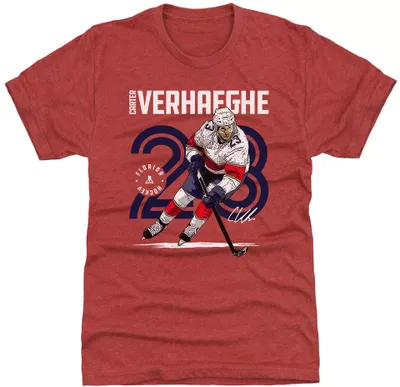 500 Level Florida Panthers Carter Verhaeghe Inline Red T-Shirt