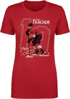 500 Level Women's Florida Panthers Matthew Tkachuk #19 Offset Red T-Shirt