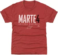 500 Level Youth Arizona Diamondbacks Ketel Marte #4 Red T-Shirt