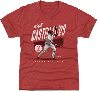 500 Level Youth Philadelphia Phillies Nick Castellanos Red T-Shirt