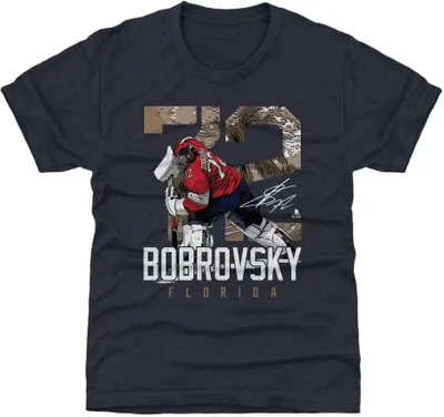 500 Level Florida Panthers Sergei Bobrovsky #72 Landmark Navy T-Shirt