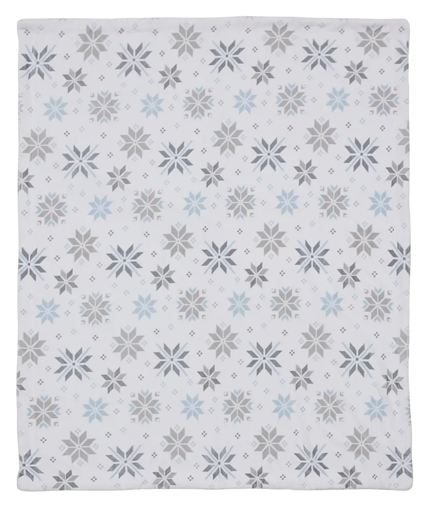 Northeast Outfitters Cozy Cabin Snowflake Blanket